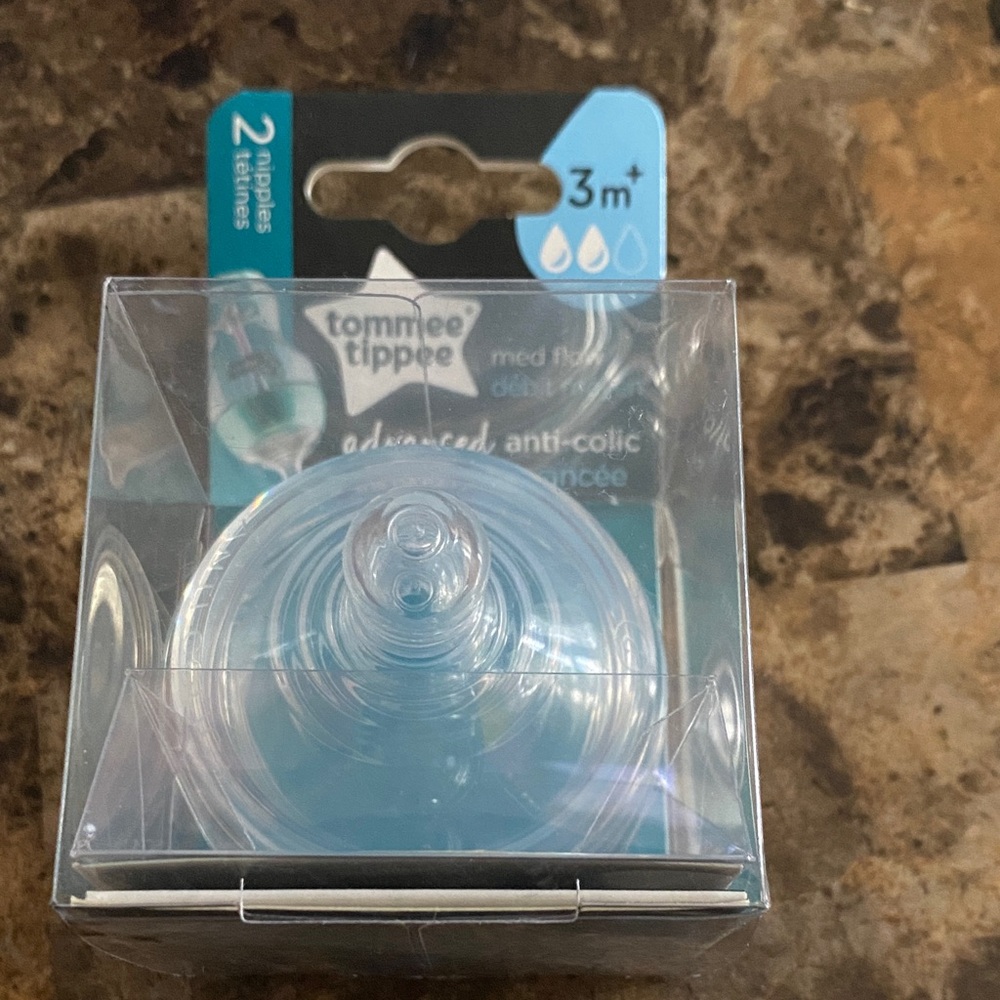 Tommee Tippee Advanced Anti-Colic Nipples - Blue